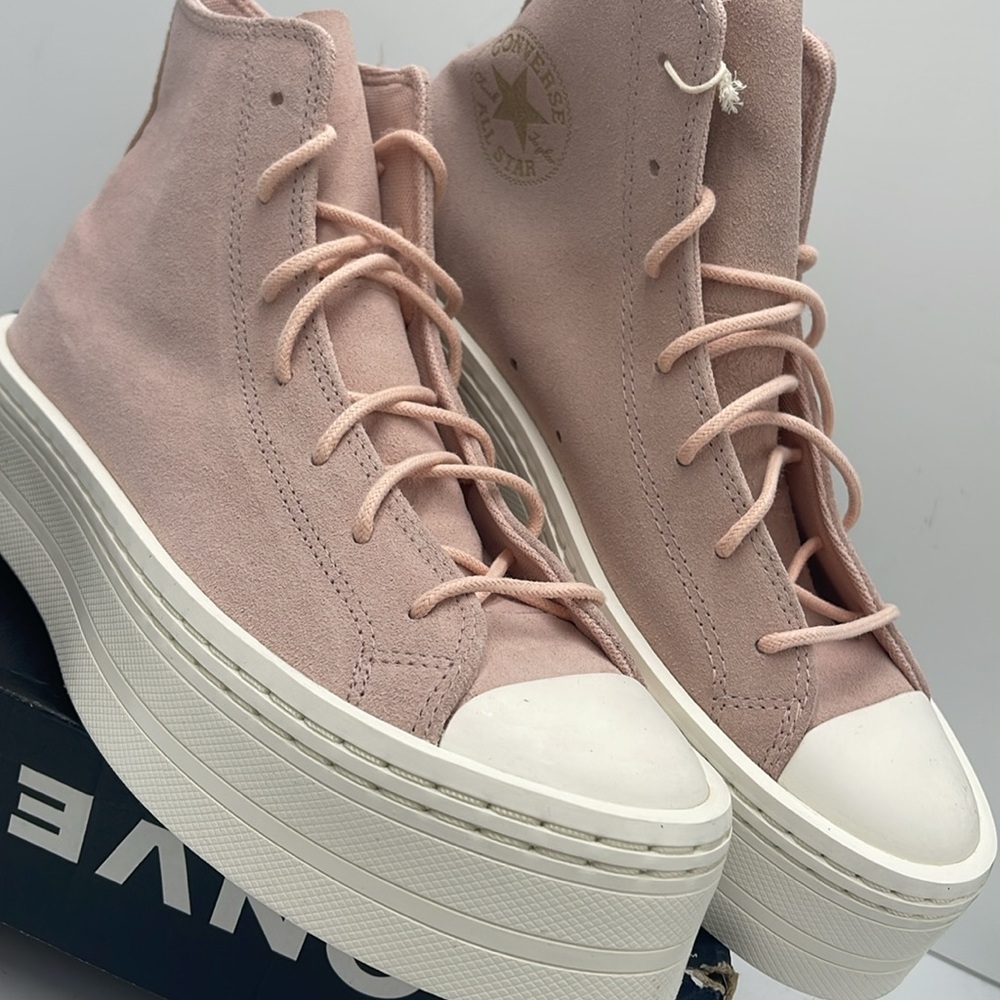 Converse WMNS Pink High-Top Sneakers Platform A04663C
CTAS MODERN LIFT HI PINK - Picture 6 of 16